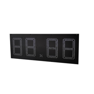 Schermo di visualizzazione del prezzo del petrolio a LED/<span class=keywords><strong>display</strong></span> a cifre numeriche a led pannello a 7 segmenti/<span class=keywords><strong>display</strong></span> di controllo segnaletica a sette segmenti