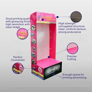 Cửa hàng bán lẻ sản phẩm làm đẹp trang điểm giá điểm bán các tông sóng quảng cáo Son môi hiển thị mỹ phẩm đứng - Product Image 5