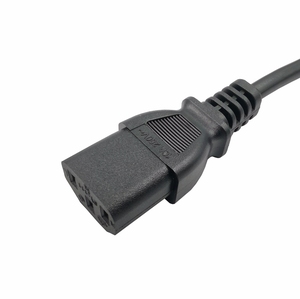C13 fiş uzatma kablosu ile İtalyan standart 3 fiş güç kablosu - Product Image 5