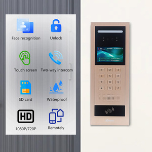 Outdoor Waterproof <strong>IP</strong> <strong>Video</strong> Door Phone Color Wi-Fi Door Entry <strong>Intercom</strong> <strong>System</strong> with Night Vision <strong>TCP</strong> Network