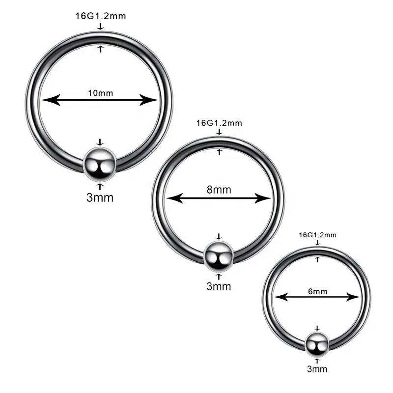 Vendita calda 40 pezzi set di gioielli piercing per il corpo in acciaio inossidabile anelli per il naso per uomini e donne Set di ornamenti per Piercing