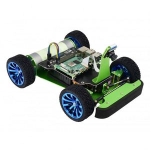 Waveshare PiRacer, Robot da corsa AI alimentato da Raspberry Pi 4, sostiene il progetto DonkeyCar - Product Image 1
