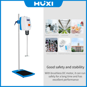 湖西40L钢电动搅拌器高速顶置实验室混合机，用于液体和化学品 - Product Image 4