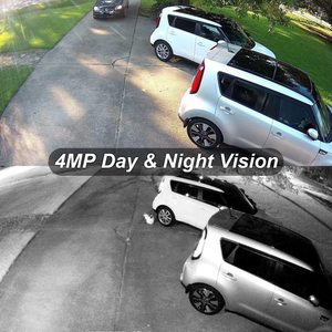 4MP ip摄像机闭路电视摄像机迷你子弹网络摄像机室外IP66内置麦克风单向音频红外30m WDR H.265 P2P - Product Image 2