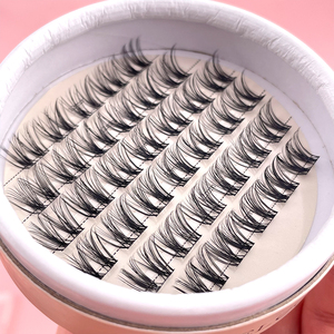 Özel etiket bireysel kirpik küme Diy Segment kirpik uzatma kitleri kirpik ön kesim Segment kirpik düğüm ücretsiz vizon küme - Product Image 6