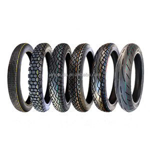 Kauçuk Tubeless 3.00-17 4.00-8 benzinli yolcu taşıyıcıları Tubeless Motor üç tekerlekli bisiklet lastiği motosiklet lastikleri MRF cbajaj BAJAJ - Product Image 5
