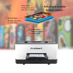 Erasmartホット販売A5UVミニプリンター電話ケース用USBPVCカードプリンターソフトウェア付き6色CISSシステム - Product Image 3