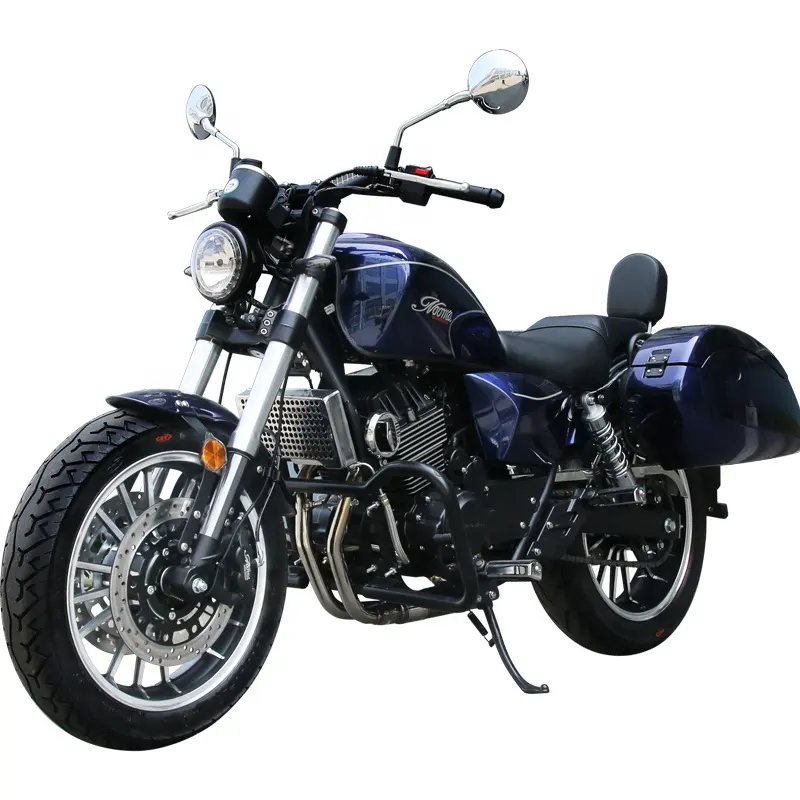 Uzun menzilli çin klasik benzinli 250cc yakıtlı küçük motosiklet Retro motosiklet Vintage tasarım