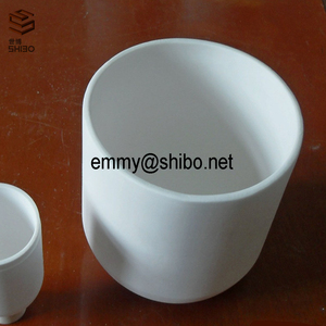 炉子用定制形状和尺寸氧化铝陶瓷坩埚 - Product Image 3