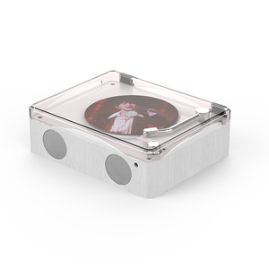 Reproductor de CD de escritorio portátil con altavoces de alta fidelidad Diseño de madera y USB tipo C para uso doméstico - Product Image 5