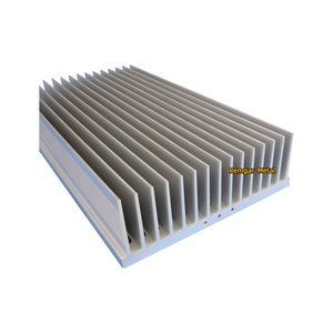 Custom Aluminium <strong>Heatsink</strong> Al6063 Aluminium Extruded Heat Sink Black Anodized <strong>Heatsink</strong> Plate - Product Image 4