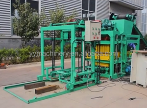 Honduras Concrete Full <strong>Automatic</strong> Hollow <strong>Interlocking</strong> Paving Cement Two 4-25 <strong>Block</strong> Making Moulding <strong>Machine</strong> - Product Image 4