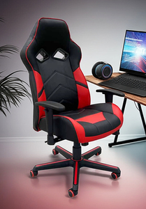 Ca giá rẻ có thể điều chỉnh tựa thắt lưng hỗ trợ 2D tay vịn ngả Rocking Tilt-locking màu xanh silla Gamer Pro với RGB Bàn phím - Product Image 4