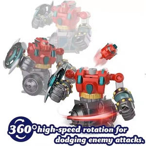 Nuevo Rc Robot Toy Combat Robot Control Rc Battle Robot Toy para niños Regalo para niños con sonido Juguetes de control remoto