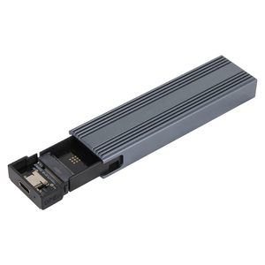 VCOM M.2 NVMe SSD Enclosure 4TB อะลูมิเนียมเชลล์ประเภท C USB3.1 Gen2 10Gbps สำหรับคีย์ SSD M B - Product Image 4