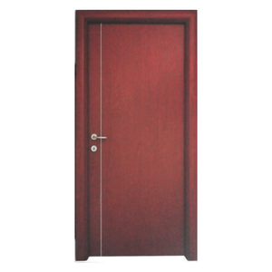 Katı ahşap iç kapı doğal ahşap bitirmek iç yatak odası konut apartman kapısı - Product Image 2