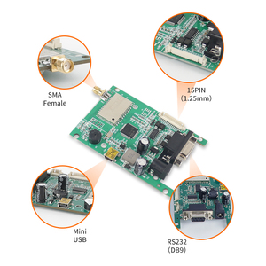 Módulo RFID UHF Módulo lector de 860-960Mhz con salida USB Wiegand Interfaz RS232 RS485 Módulo lector RFID UHF