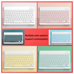 Teclado inalámbrico portátil para ordenador portátil y teléfono Tablet PC Teclado 78 teclas Mini teclado inalámbrico para tabletas