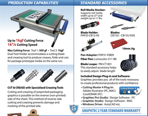 FCX2000-120VC/FC2250-120VC Original Graphtec Flatbed <strong>Cutter</strong>