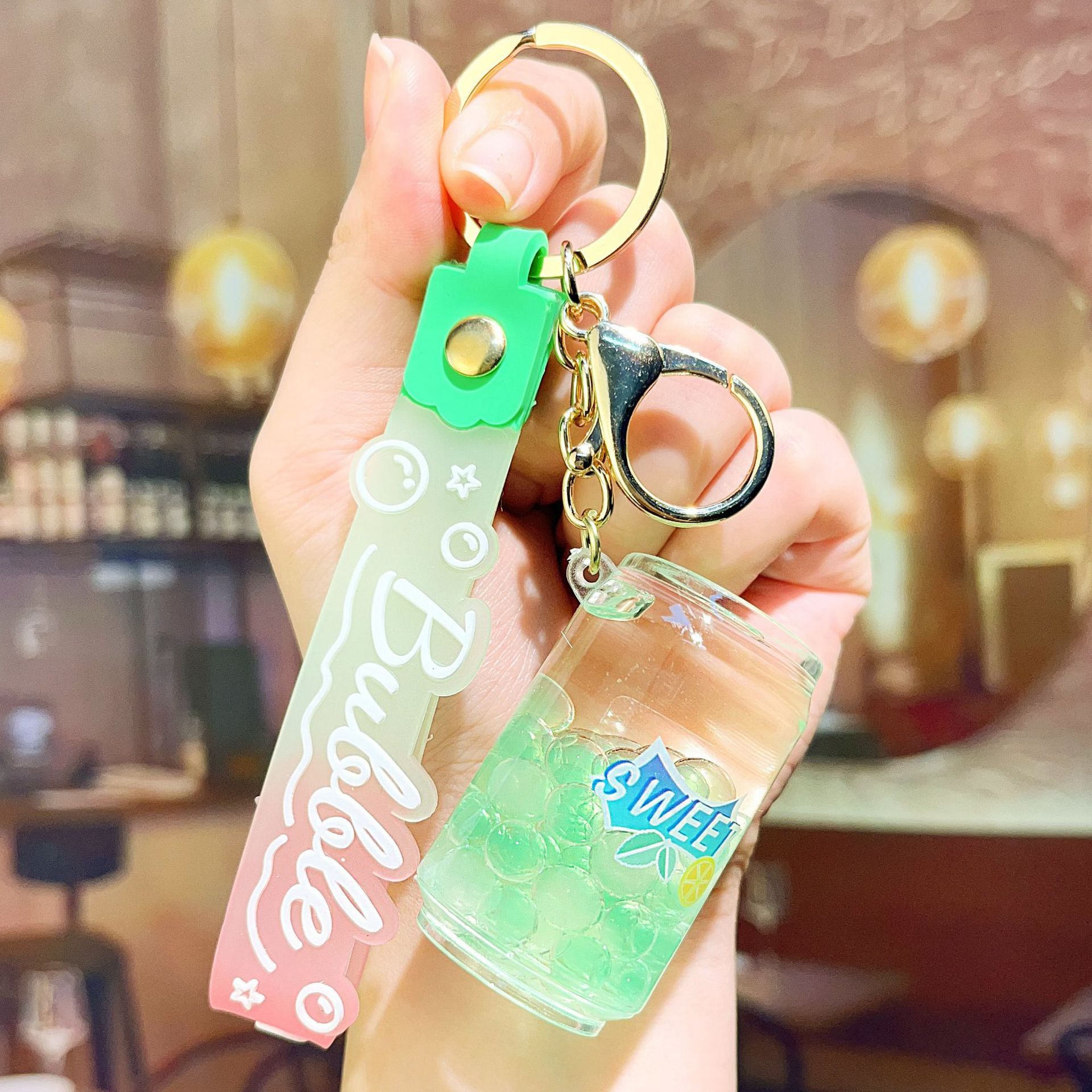 Soda bottle-green