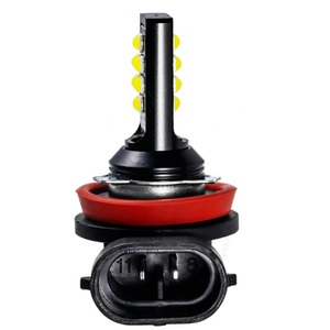 H1 H3 H7 H8 H9 H11 9005 HB3 9006 HB4 881 880 H27W LED หมอกโคมไฟขับรถอัตโนมัติด้านหน้า Foglamps หลอดไฟสีขาวสีเหลือง - Product Image 2
