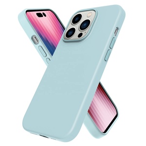 2022 Beelan Manufacturer OEM Custom Color Sublimation Mobile Liquid Silicone Phone Bags for Iphone 14 Case <strong>Apple</strong> 14 Pro Max - Product Image 1
