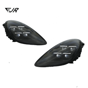 ไฟหน้า LED คุณภาพสูงสำหรับ2016-2023สำหรับ Porsche 718 Cayman Boxster 2025แมทริกซ์ปลั๊กแอนด์เพลย์สภาพใหม่
