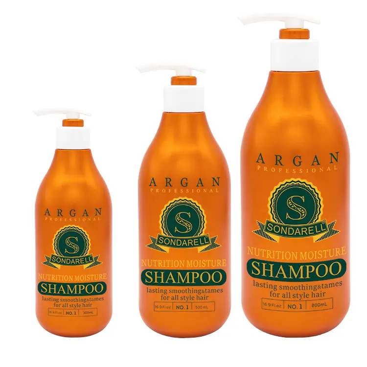 SONDARELL wholesale OBM argan oil nutrition moisture hair shampoo