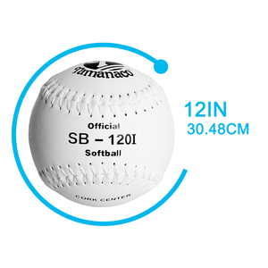 Pelotas de softbol tamanaco 120 I PK ศูนย์แกนไม้ก๊อกสำหรับการฝึกและฝึก - Product Image 6