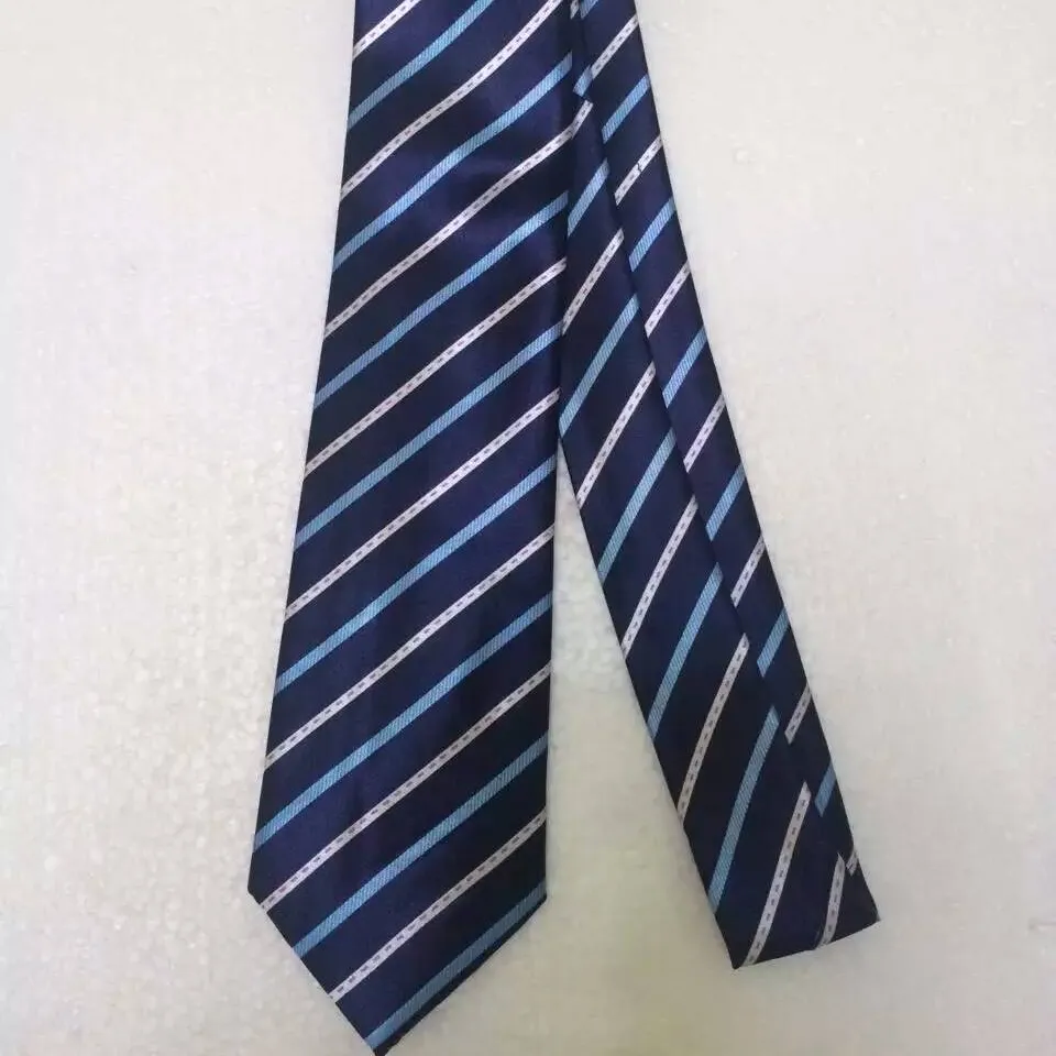 Corbata de seda tejida personalizada para hombre, corbata de cuello de alta calidad, barata, venta al por mayor