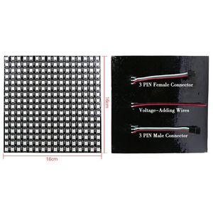 WS2812B светодиодный пиксельный модуль 5050 RGB встроенный 2812 IC адресуемое рассеивание тепла SMD небольшой RGB видео свет - Product Image 3