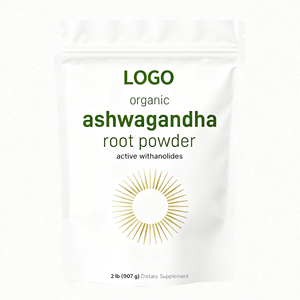 Superfood Vegan Ashwagandha ผงรากแบบไม่ใช้เจลแคปซูลอาหารเสริมสมุนไพรรองรับความแข็งแรงของผู้ใหญ่ - Product Image 1