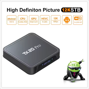 ホームシアターシステム8K 4K Tvボックスエンコーダー衛星TvレシーバーAndroid Tvセットトップボックス - Product Image 3