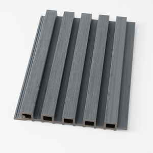 Durevole Long Last Wpc rivestimento della parete materiale da costruzione a parete scanalato pannello cavo colore personalizzato rivestimenti della parete - Product Image 5