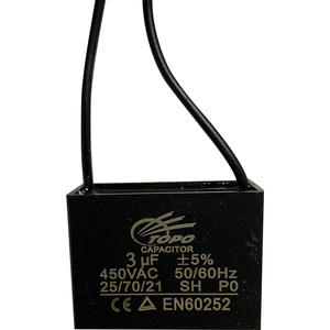 最好的价格0.5uf 0.9uf 1uf 4uf 450v cbb61风扇电容器与工厂价格 - Product Image 1