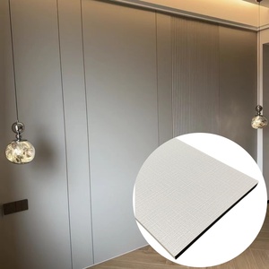 لوح حائط فحم الخيزران بطراز حديث ، لوح حائط من مادة WPC مقاوم للماء وعازل للصوت