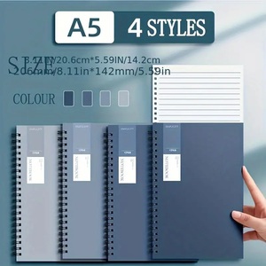 促销笔记本螺旋定制Logo打印学生会议促销笔记本办公室学校 - Product Image 5