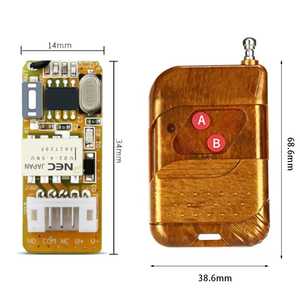 5V 1CH LED di controllo di illuminazione cartellone luci Decorative in miniatura a basso ritardo di potenza del modulo ricevitore Wireless kit di controllo remoto