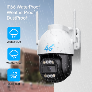 Sworix กล้องวงจรปิด4G เวอร์ชันทั่วโลก, กล้องรักษาความปลอดภัยสีสันสดใสมองเห็นกลางคืน3Mp ติดตามอัตโนมัติแอป PTZ กลางแจ้ง - Product Image 4