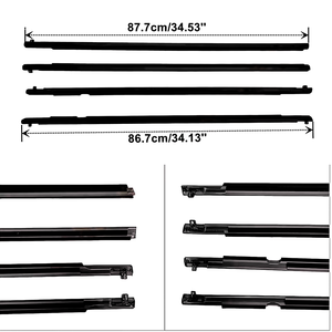 Gioăng cửa kính ngoài màu đen, viền cửa kính, gioăng chắn mưa cho <span class=keywords><strong>Mazda</strong></span> <span class=keywords><strong>3</strong></span> - Product Image 2