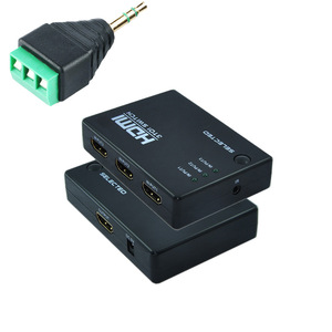 3x1 <strong>HDMI</strong> <strong>Switch</strong> HD 4K60hz Video Switcher With RS232 RS485 UART Controller 3 <strong>Input</strong> 1 <strong>Output</strong> <strong>HDMI</strong> <strong>Switches</strong> for PC PS4 DVD HD - Product Image 1