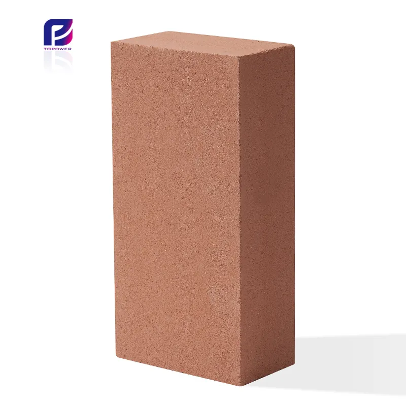 Brique réfractaire en argile réfractaire de haute qualité briques isolantes en argile de taille Standard pour four