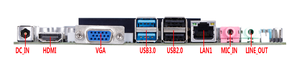 170*170 Computer Mainboard M335F Intel X86 Celeron J3355 J3455 N4200 CPU für Window10 mit 2COM LAN 7USB HD-MI VGA Ports - Product Image 4