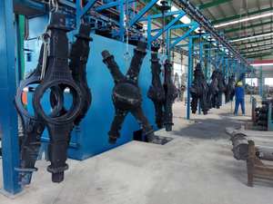 Car Hub Brake Pad Batch Parts Rust Removal Shot Blasting <strong>Machine</strong> with Top Conveyor Chain - Product Image 6