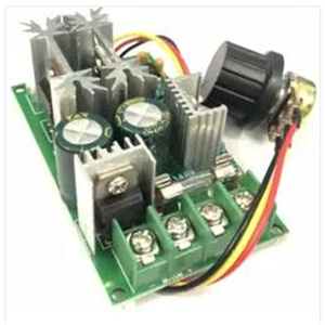 Controlador de velocidad del motor DC 12V24V36V48V Módulo de accionamiento de alta potencia Controlador PWM Convertidor 20A - Product Image 1