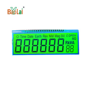 8 cifre 7 segmento lcd display per contatore dell'acqua display elettronico bianco/RGB retroilluminazione HT1621 modulo LCD - Product Image 5