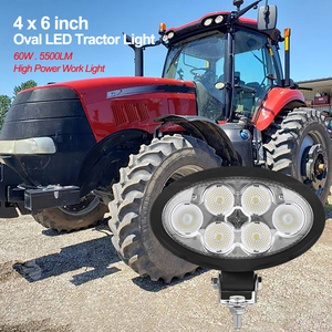 ไฟแทรคเตอร์ LED วงรีขนาด4x6นิ้วไฟทำงานพลังงานสูง5500LM 60วัตต์ใช้ได้กับรถแทรกเตอร์รถออฟโรด - Product Image 6
