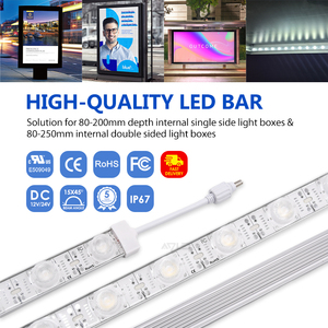 Adled SMD3030 DC24V กันน้ำแถบเลนส์ LED อลูมิเนียม IP65อลูมิเนียมโปรไฟล์ USB สำหรับดูคู่กล่องไฟส่องสว่าง - Product Image 5