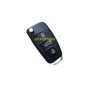 Audi 3 düğme anahtarsız uzaktan anahtar için yüksek kalite (868mhz/8E çip) akıllı uzaktan araba anahtarı akıllı anahtar Fob - Product Image 1