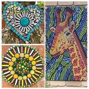 Sinh Thái Men Thủy Tinh Mỏng Tuyến Tính Dải Bề Mặt Mịn Ánh Lóng Ánh Thủy Tinh Khảm Lỏng Gạch Đối Với DIY Thủ Công Mỹ Nghệ - Product Image 3